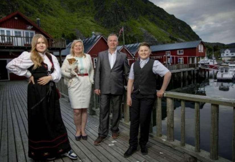 Kraemmervika Havn Ballstad Exteriér fotografie