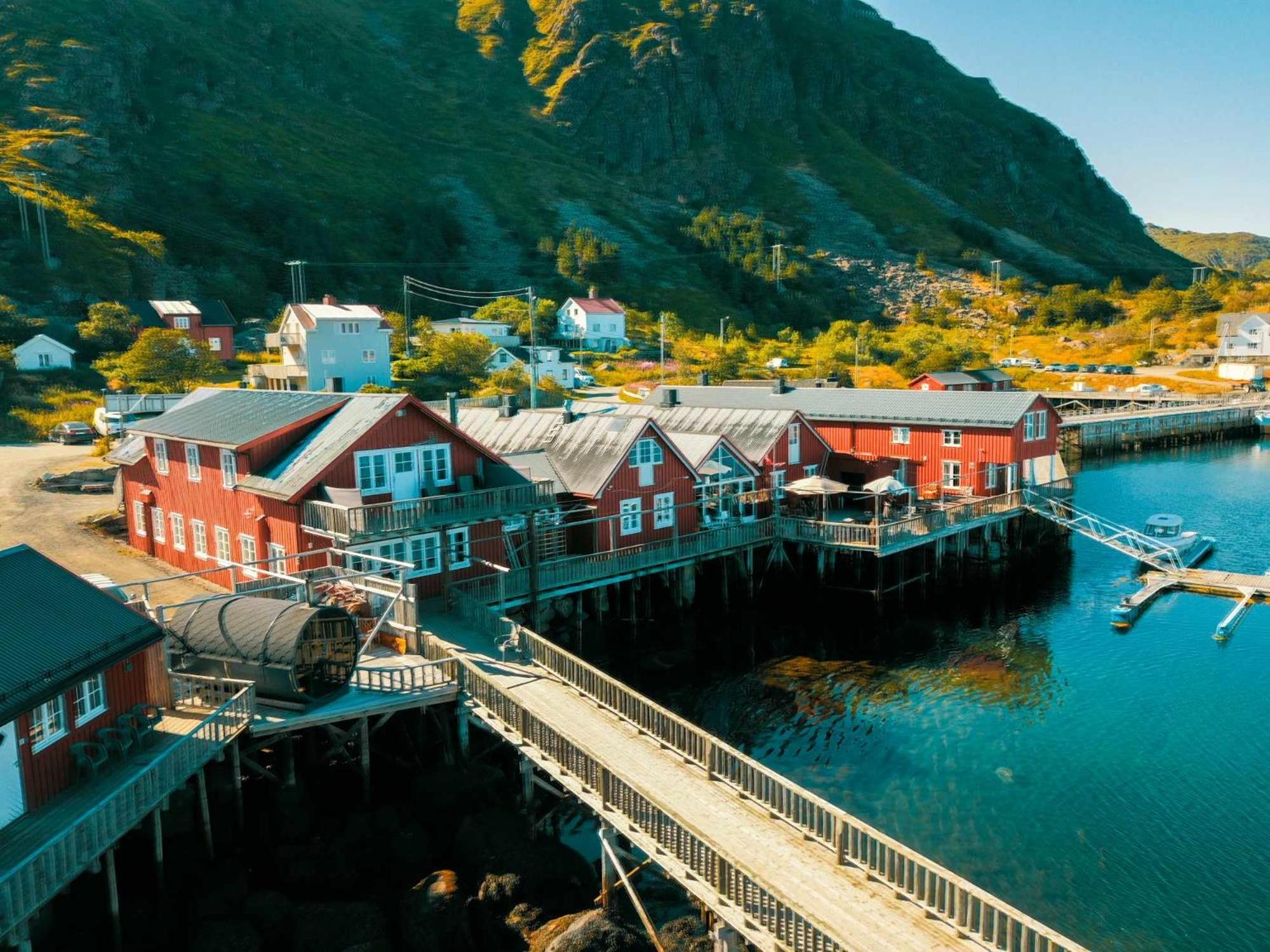 Kraemmervika Havn Ballstad Exteriér fotografie